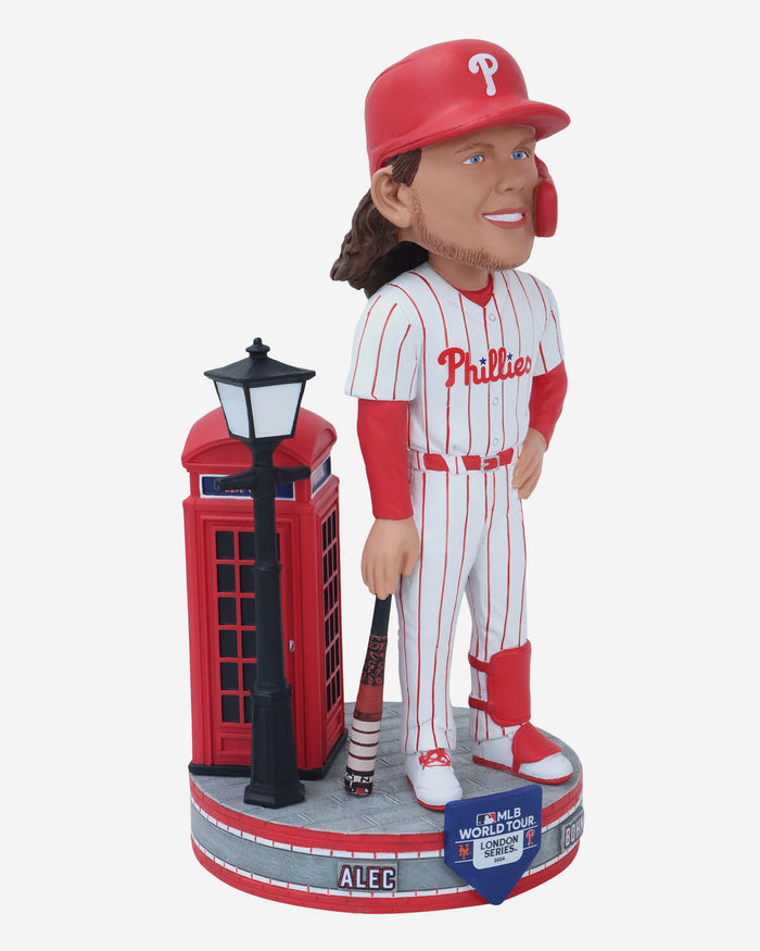 Alec Bohm Philadelphia Phillies 2024 MLB London Series Phonebooth Bat Bobblehead FOCO - FOCO.com