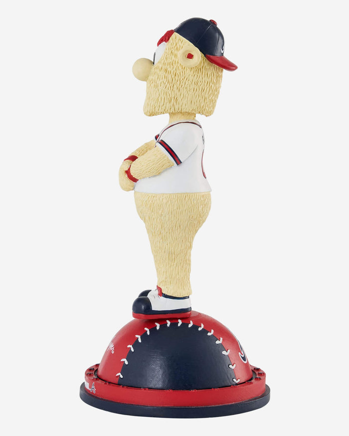 Blooper Atlanta Braves Magnetic Stadium Base Mascot Bobblehead FOCO - FOCO.com