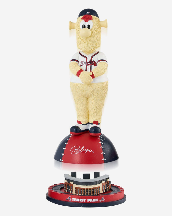 Blooper Atlanta Braves Magnetic Stadium Base Mascot Bobblehead FOCO - FOCO.com
