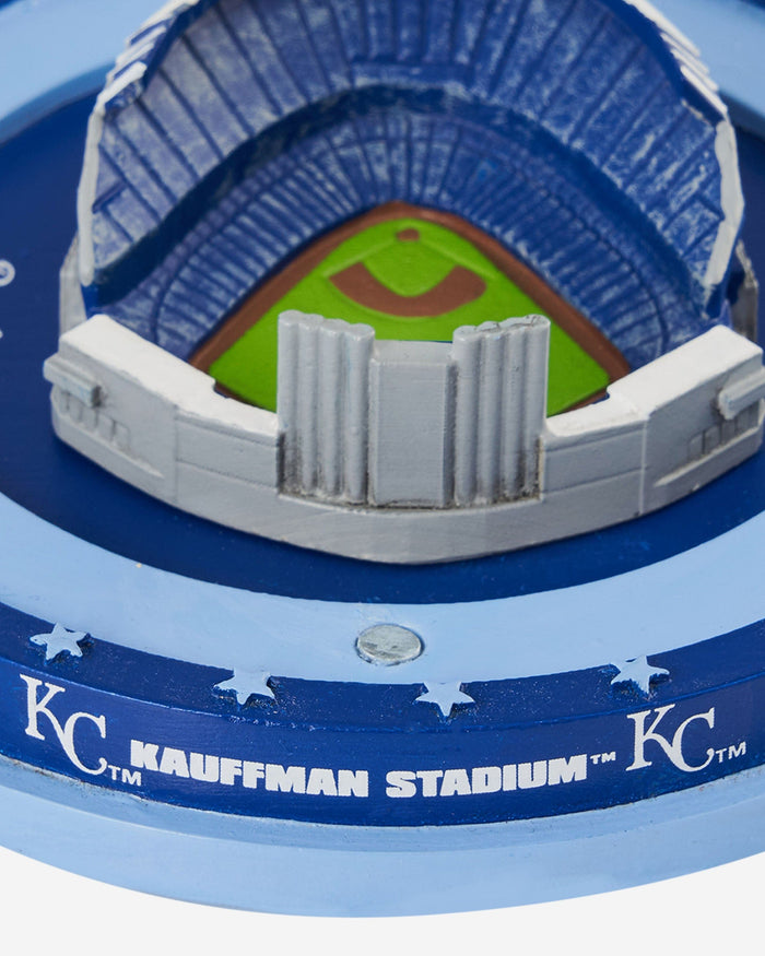 Sluggerrr Kansas City Royals Magnetic Stadium Base Mascot Bobblehead FOCO - FOCO.com