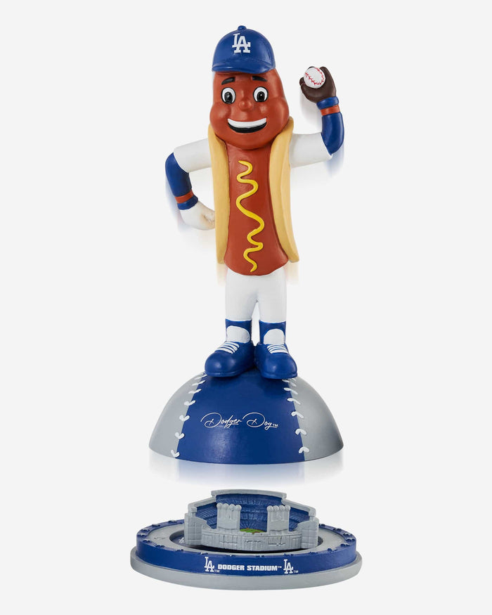 Dodger Dog Los Angeles Dodgers Magnetic Stadium Base Mascot Bobblehead FOCO - FOCO.com