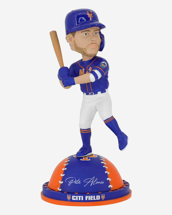 Pete Alonso New York Mets Magnetic Stadium Base Bobblehead FOCO - FOCO.com