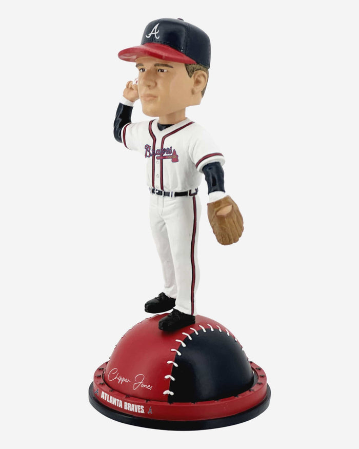 Chipper Jones Atlanta Braves Magnetic Stadium Base Bobblehead FOCO - FOCO.com