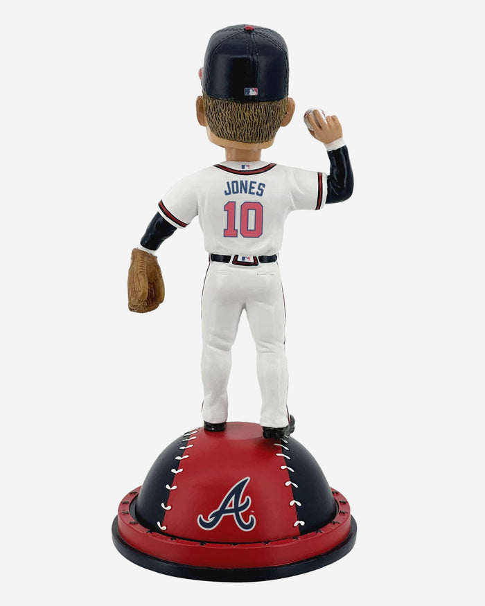 Chipper Jones Atlanta Braves Magnetic Stadium Base Bobblehead FOCO - FOCO.com