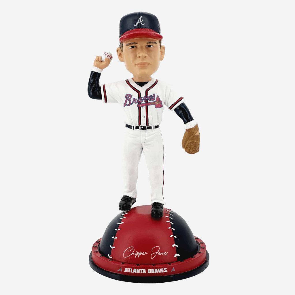 Chipper Jones Atlanta Braves Magnetic Stadium Base Bobblehead FOCO - FOCO.com