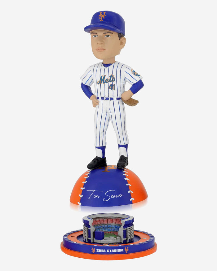 Tom Seaver New York Mets Magnetic Stadium Base Bobblehead FOCO - FOCO.com