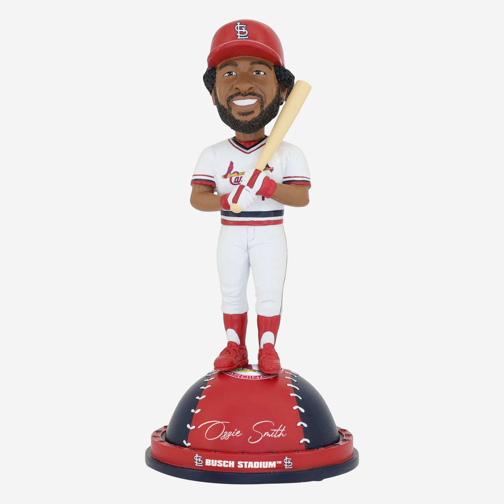 Ozzie Smith St Louis Cardinals Magnetic Stadium Base Bobblehead FOCO - FOCO.com