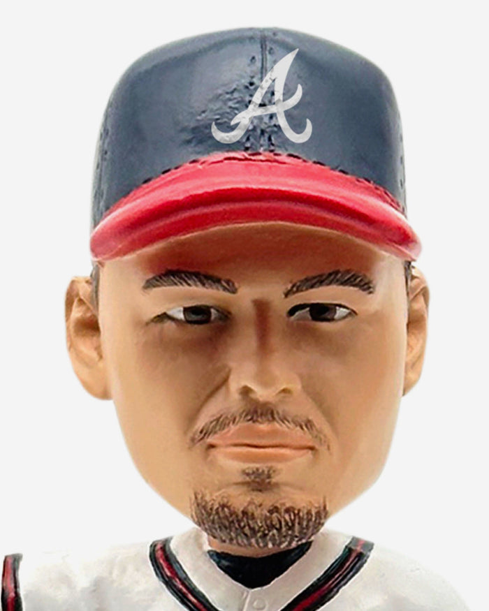 Chipper Jones  & Ronald Acuna Jr Atlanta Braves MVP Winners Then and Now Bobblehead FOCO - FOCO.com