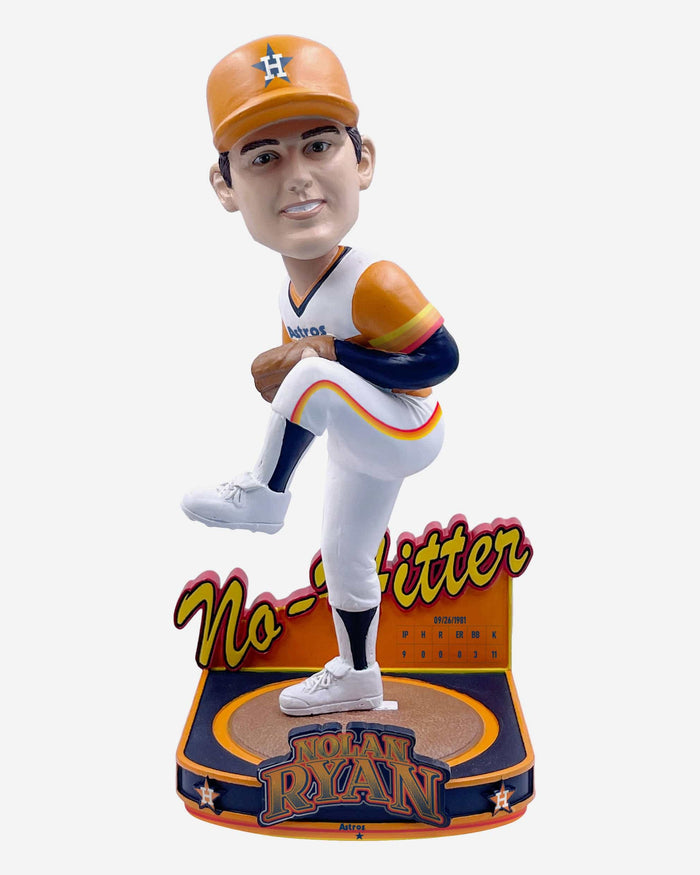 Nolan Ryan Houston Astros No Hitter Bobblehead FOCO - FOCO.com