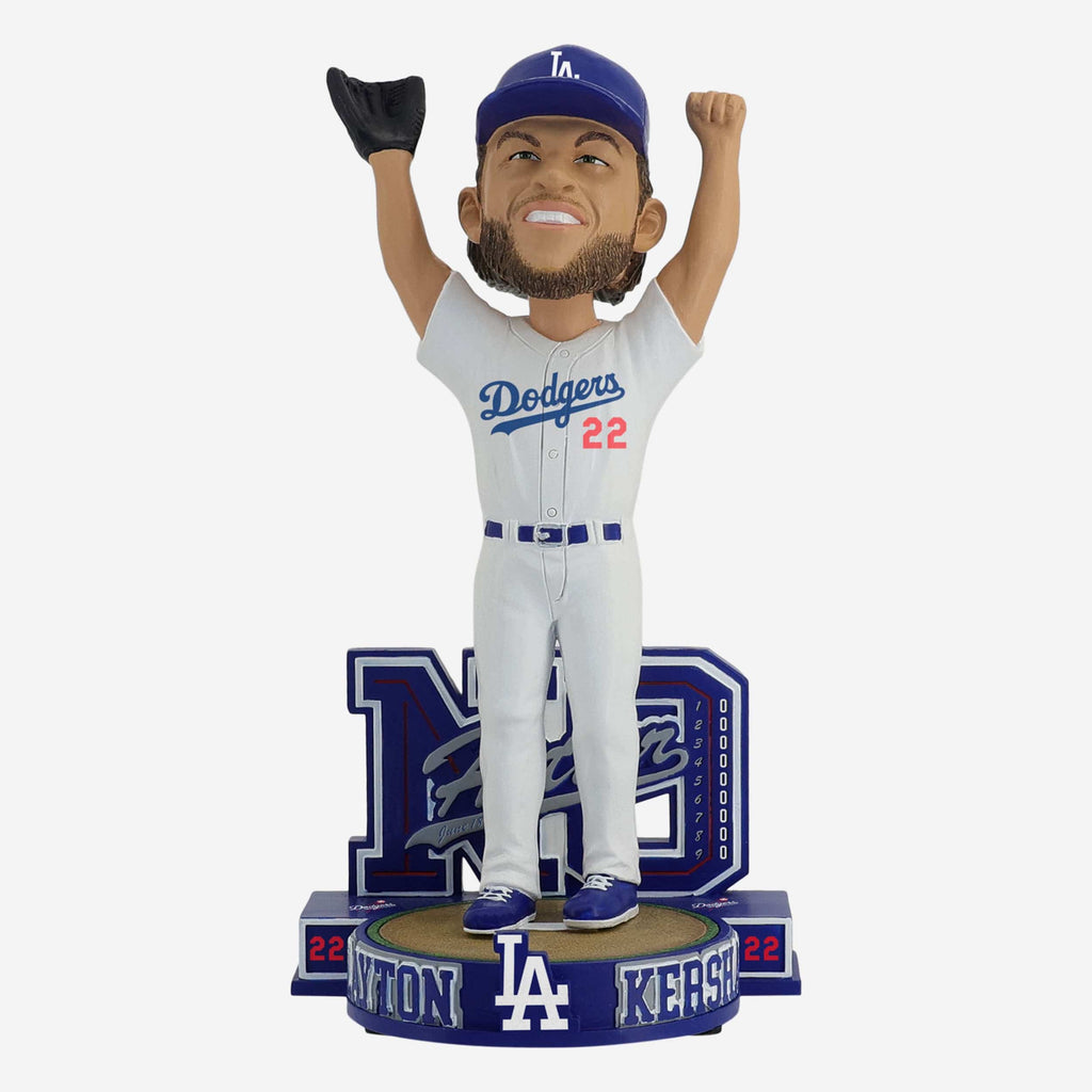 Clayton Kershaw Los Angeles Dodgers No Hitter Bobblehead FOCO - FOCO.com