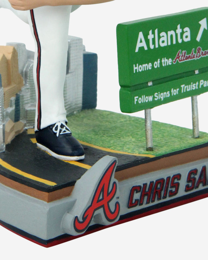 Chris Sale Atlanta Braves Next Stop Bobblehead FOCO - FOCO.com