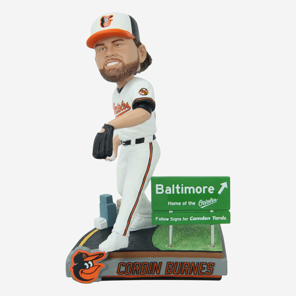 Corbin Burnes Baltimore Orioles Next Stop Bobblehead FOCO - FOCO.com