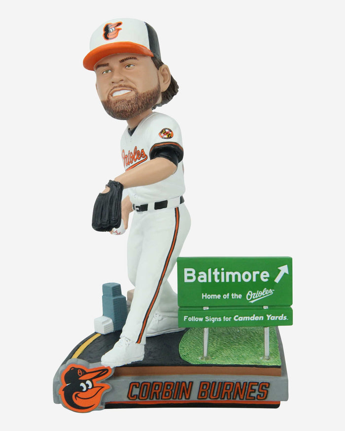 Corbin Burnes Baltimore Orioles Next Stop Bobblehead FOCO - FOCO.com