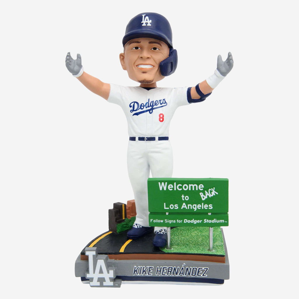 Enrique Hernandez Los Angeles Dodgers Welcome Back Bobblehead FOCO - FOCO.com