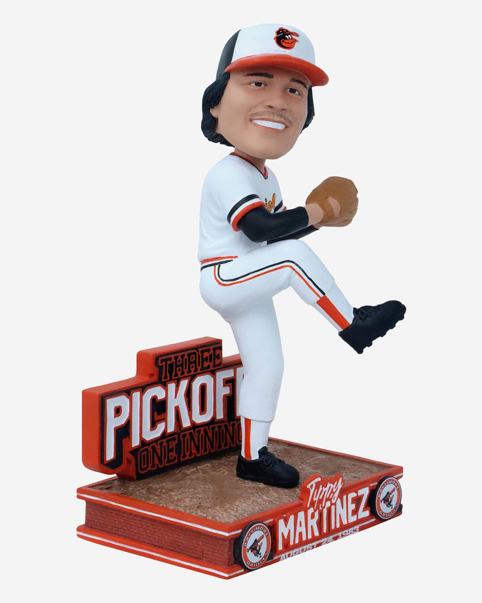 Tippy Martinez Baltimore Orioles Three Pickoffs in One Inning Bobblehead FOCO - FOCO.com