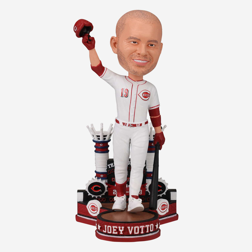 Joey Votto Cincinnati Reds Retirement Bobblehead FOCO - FOCO.com