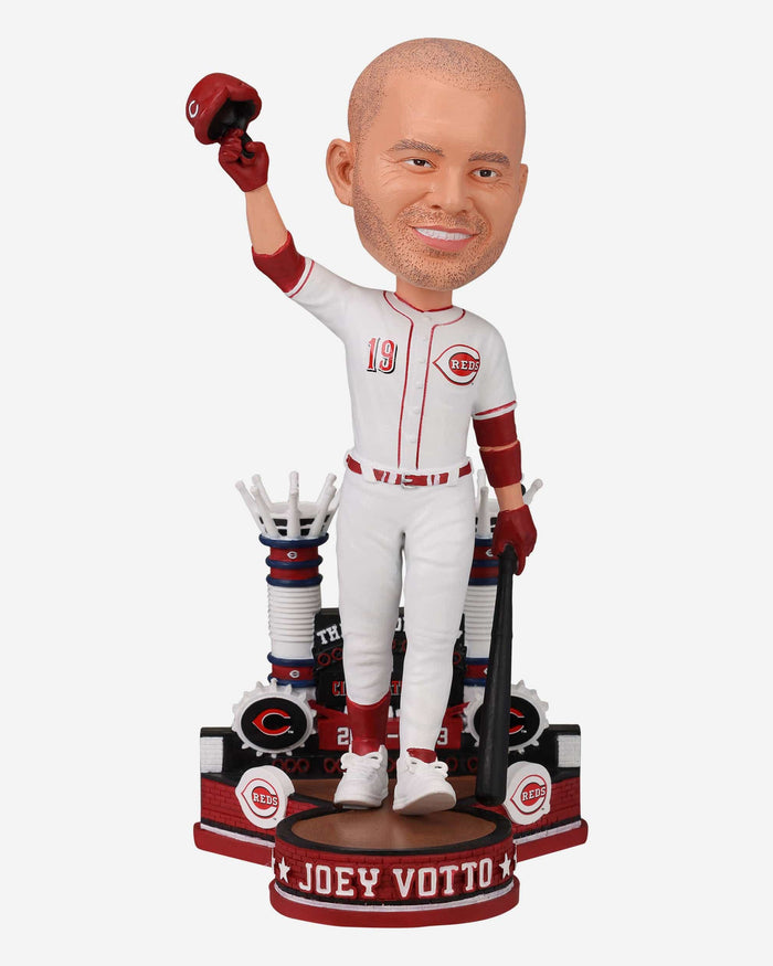 Joey Votto Cincinnati Reds Retirement Bobblehead FOCO - FOCO.com