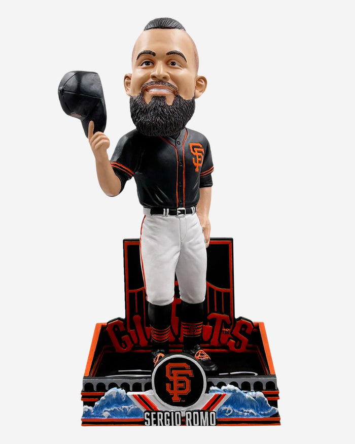 Sergio Romo San Francisco Giants Retirement Bobblehead FOCO - FOCO.com