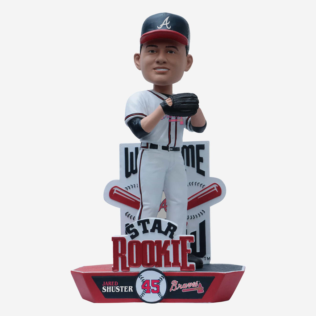 Jared Shuster Atlanta Braves Star Rookie Bobblehead FOCO - FOCO.com