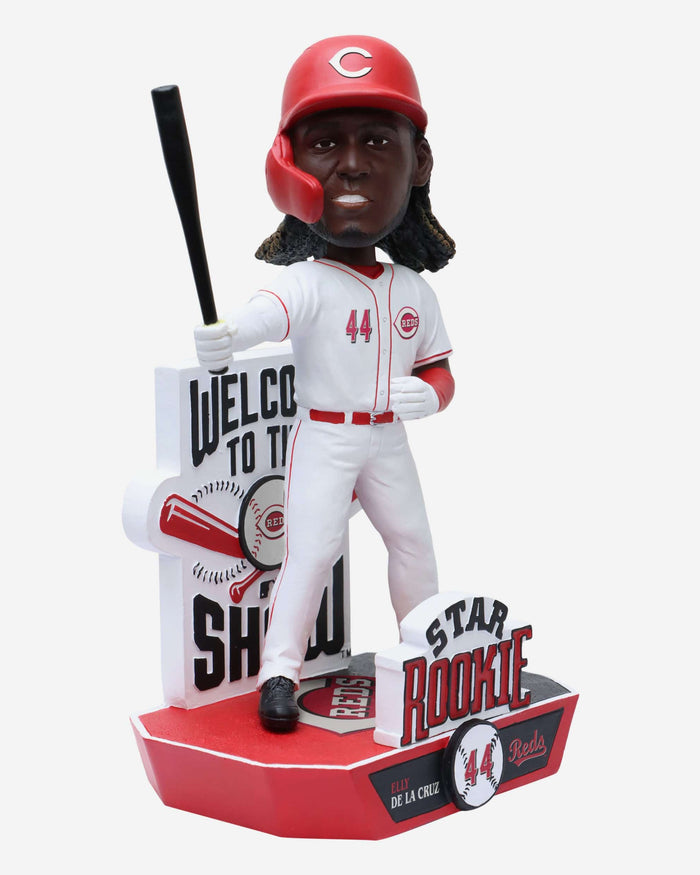 Elly De La Cruz Cincinnati Reds Star Rookie Bobblehead FOCO - FOCO.com