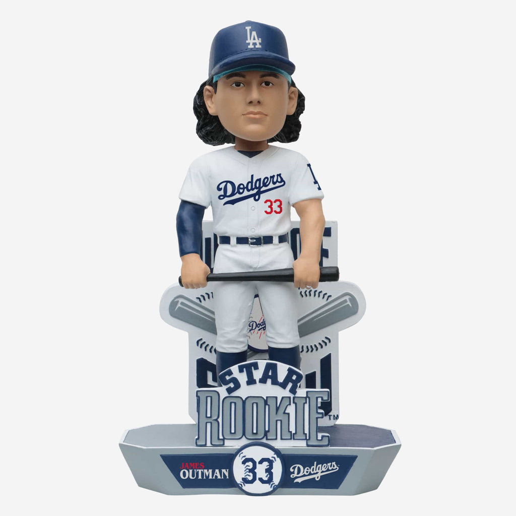 James Outman Los Angeles Dodgers Star Rookie Bobblehead FOCO - FOCO.com