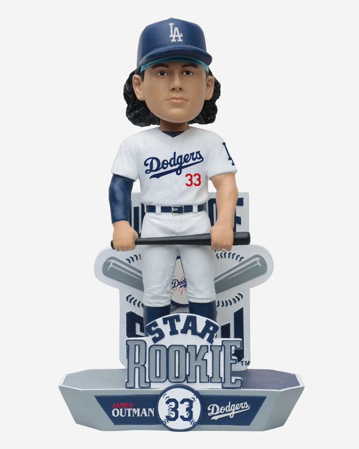 James Outman Los Angeles Dodgers Star Rookie Bobblehead FOCO - FOCO.com