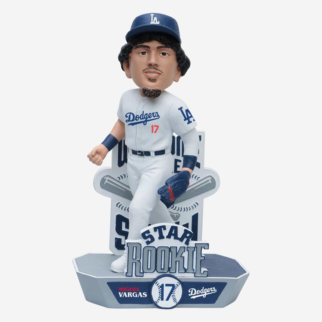 Miguel Vargas Los Angeles Dodgers Star Rookie Bobblehead FOCO - FOCO.com