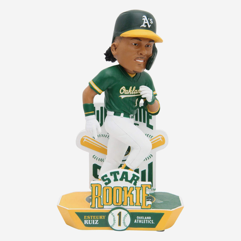 Esteury Ruiz Oakland Athletics Star Rookie Bobblehead FOCO - FOCO.com