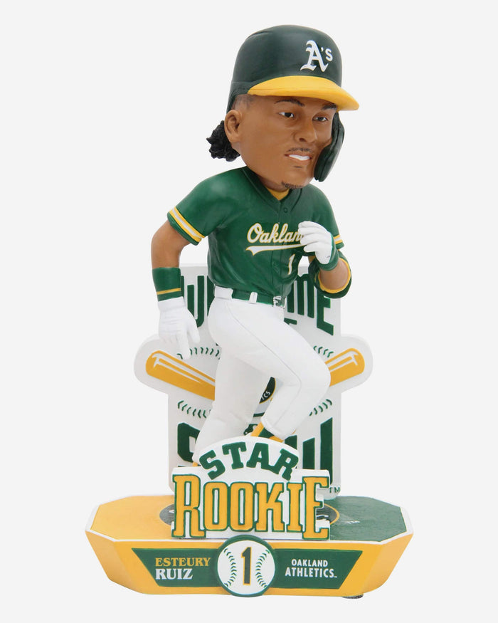 Esteury Ruiz Oakland Athletics Star Rookie Bobblehead FOCO - FOCO.com