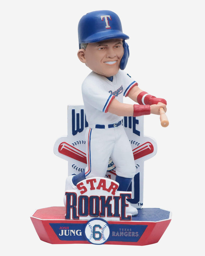 Josh Jung Texas Rangers Star Rookie Bobblehead FOCO - FOCO.com