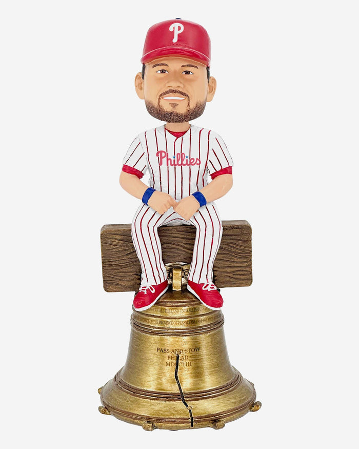 Kyle Schwarber Philadelphia Phillies Ring the Bell Base Bobblehead FOCO - FOCO.com