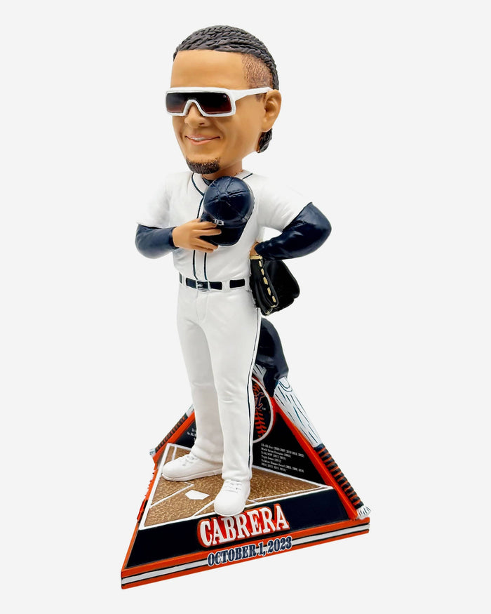 Miguel Cabrera Detroit Tigers Career Retrospective Bobblehead FOCO - FOCO.com