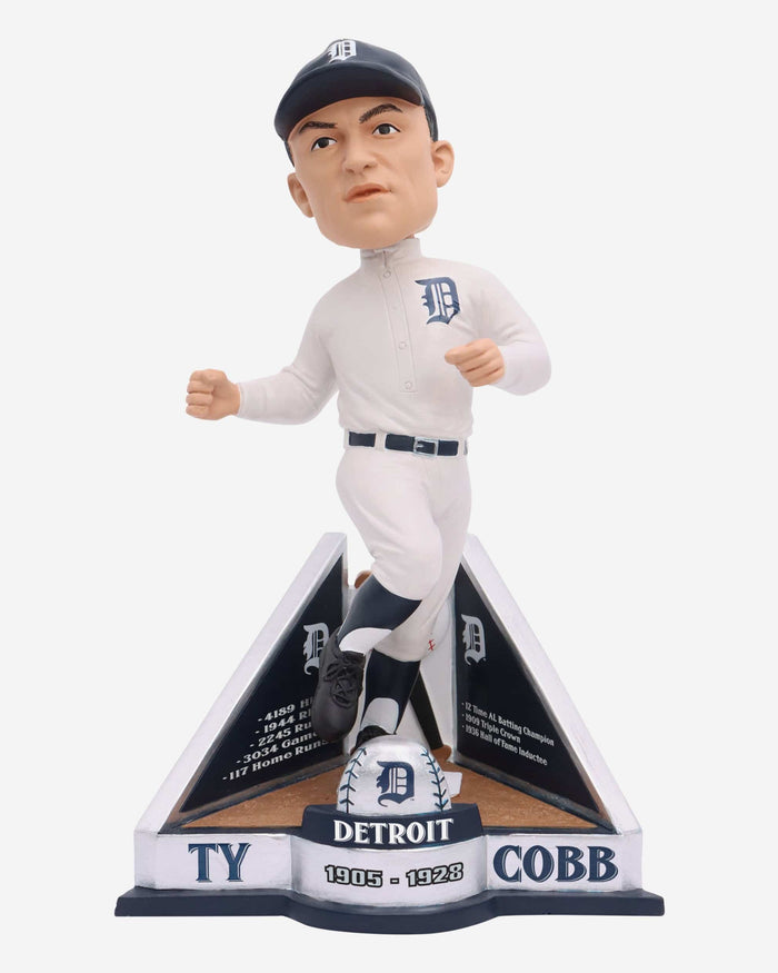 Ty Cobb Detroit Tigers Career Stats Bobblehead FOCO - FOCO.com