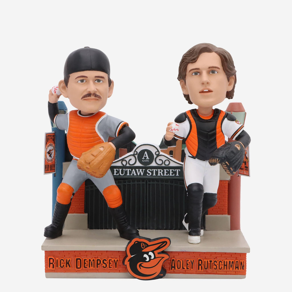 Rick Dempsey & Adley Rutschman Baltimore Orioles Then and Now Bobblehead FOCO - FOCO.com