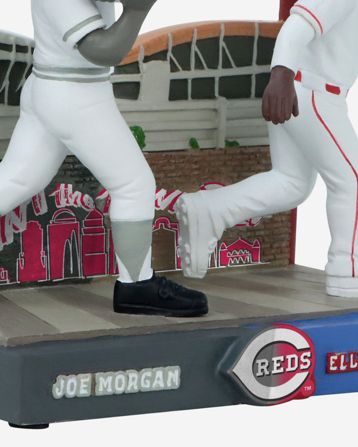 Joe Morgan & Elly De La Cruz Cincinnati Reds Then And Now Bobblehead FOCO - FOCO.com