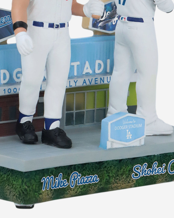 Mike Piazza & Shohei Ohtani Los Angeles Dodgers Then and Now Bobblehead FOCO - FOCO.com