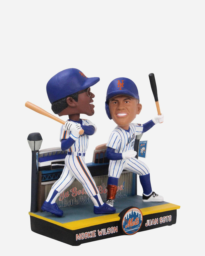 Mookie Wilson & Juan Soto New York Mets Then and Now Bobblehead FOCO - FOCO.com