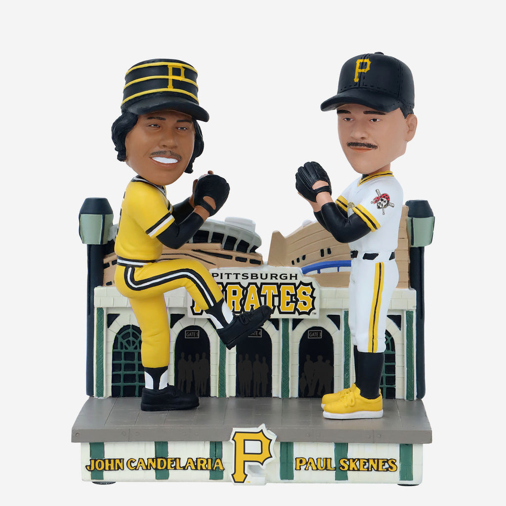 John Candelaria & Paul Skenes Pittsburgh Pirates Then and Now Bobblehead FOCO - FOCO.com