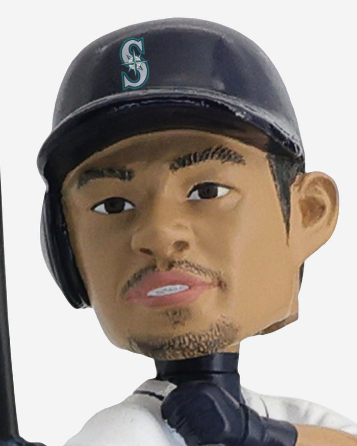 Ichiro Suzuki & Julio Rodriguez Seattle Mariners 2001 & 2022 Rookie of the Year Then and Now Bobblehead FOCO - FOCO.com