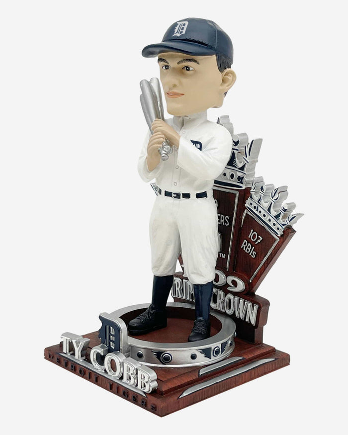 Ty Cobb Detroit Tigers 1909 Triple Crown Bobblehead FOCO - FOCO.com