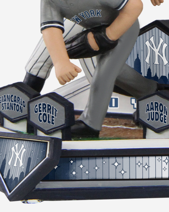 Gerrit Cole & Giancarlo Stanton & Aaron Judge New York Yankees Triple Bobblehead FOCO - FOCO.com