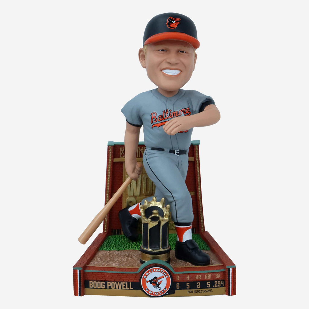 Boog Powell Baltimore Orioles 1970 World Series Champions Bobblehead FOCO - FOCO.com