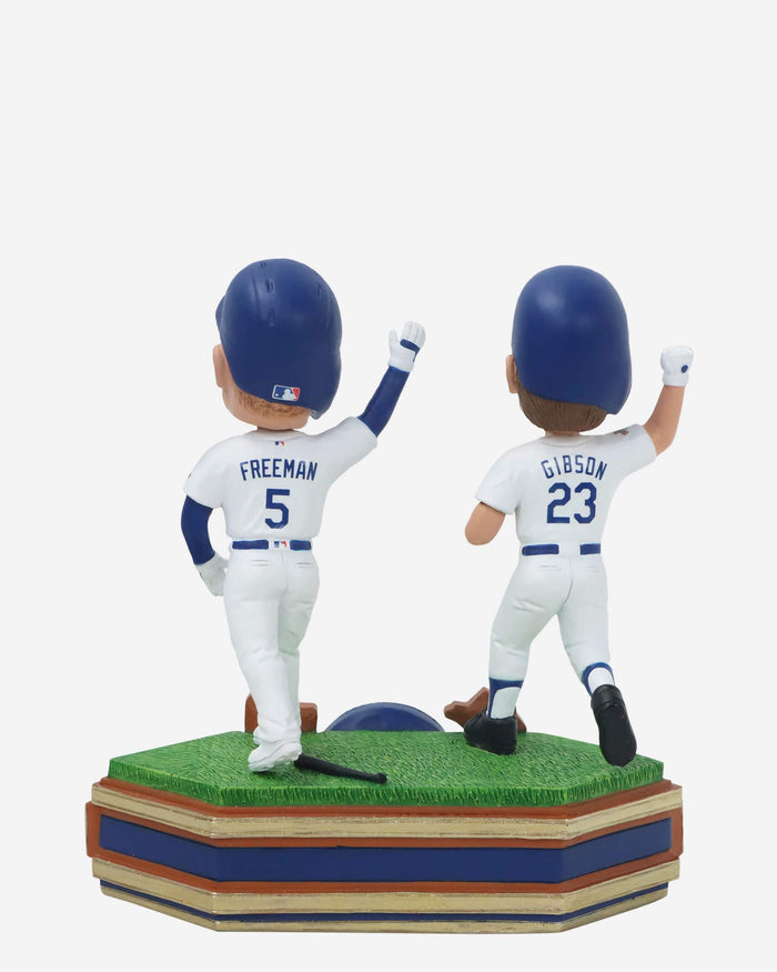 Kirk Gibson & Freddie Freeman Los Angeles Dodgers World Series Walk Off Home Run Then & Now Bobblehead FOCO - FOCO.com