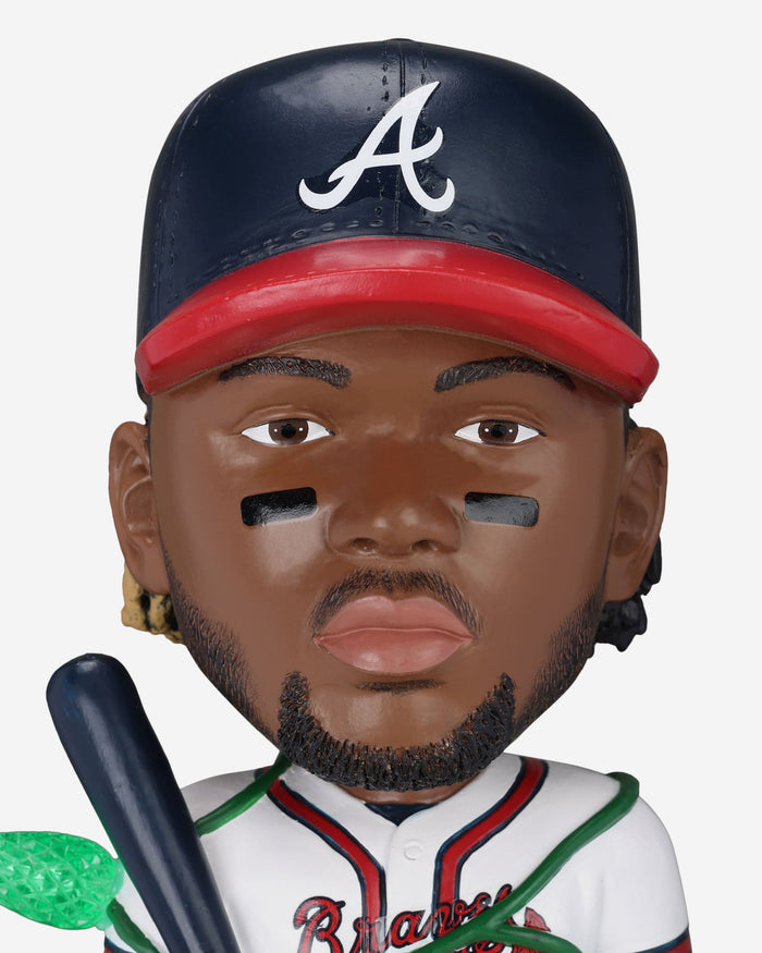 Ronald Acuna Jr Atlanta Braves Holiday Lights Bobblehead FOCO - FOCO.com