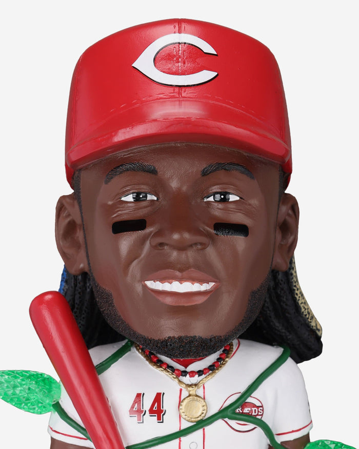 Elly De La Cruz Cincinnati Reds Holiday Lights Bobblehead FOCO - FOCO.com