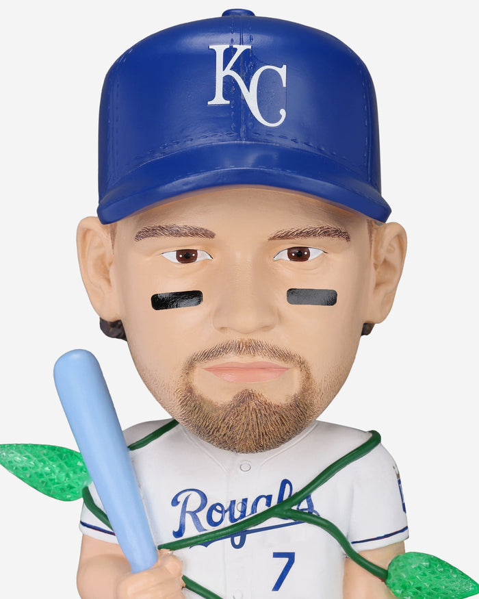 Bobby Witt Jr Kansas City Royals Holiday Lights Bobblehead FOCO - FOCO.com