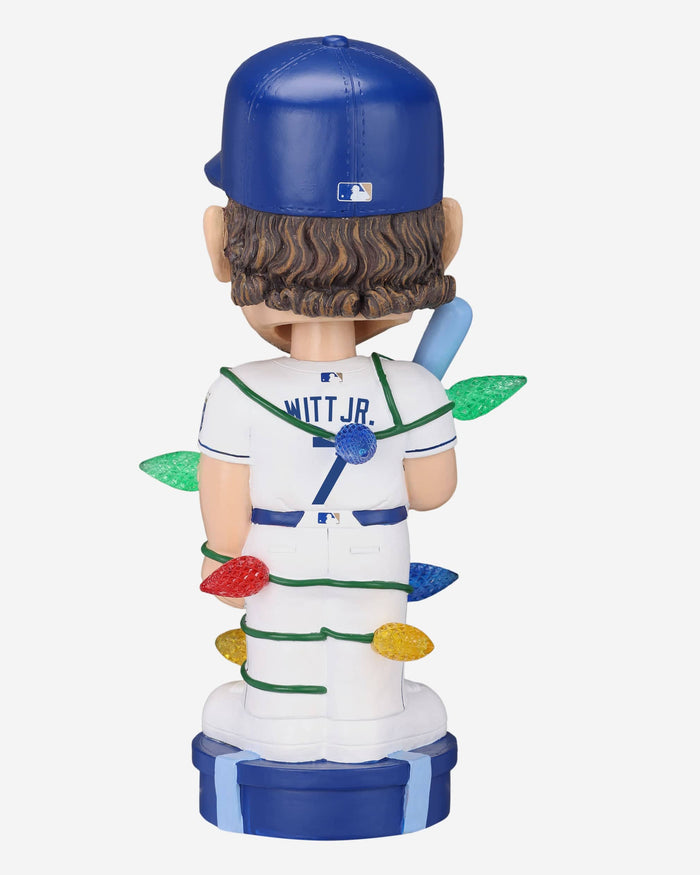 Bobby Witt Jr Kansas City Royals Holiday Lights Bobblehead FOCO - FOCO.com