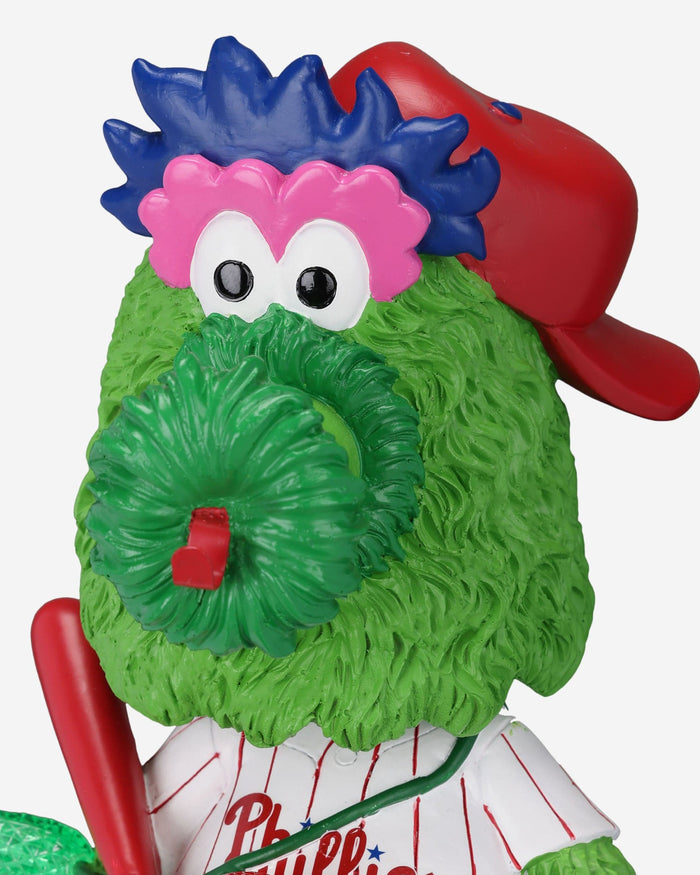 Phillie Phanatic Philadelphia Phillies Holiday Lights Mascot Bobblehead FOCO - FOCO.com