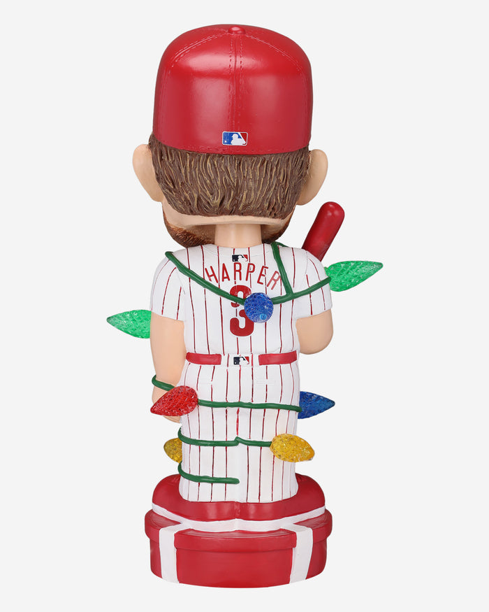 Bryce Harper Philadelphia Phillies Holiday Lights Bobblehead FOCO - FOCO.com