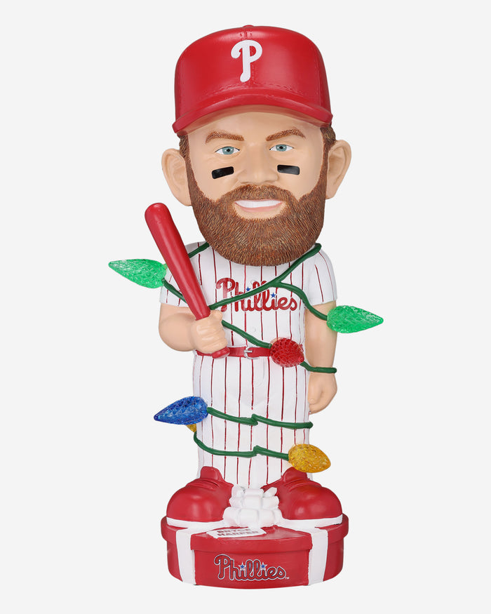 Bryce Harper Philadelphia Phillies Holiday Lights Bobblehead FOCO - FOCO.com